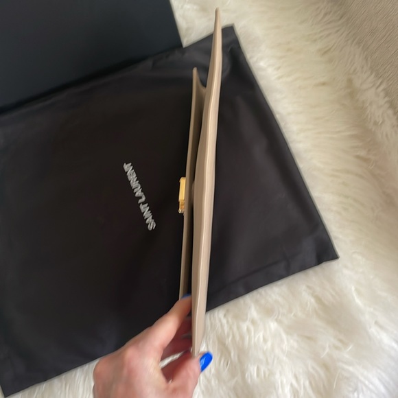YSL Uptown Beige Pouch - Picture 12 of 16